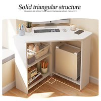 Thumbnail for Study Desk Triangular Corner Computer Desk