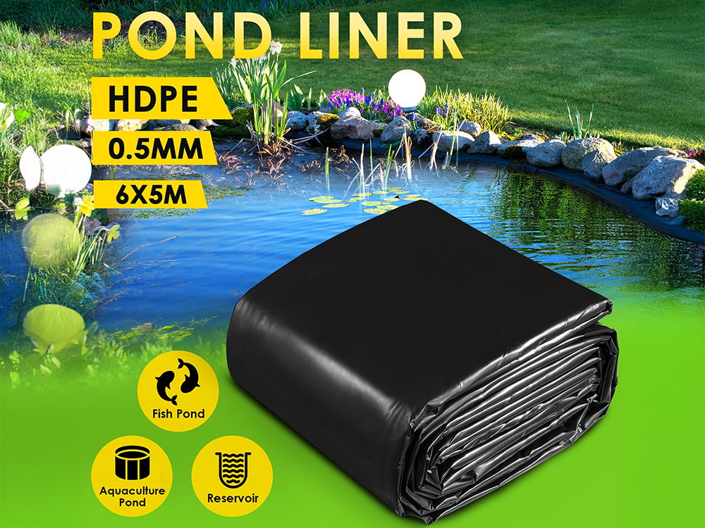 Pond Liner 5x6m 0.5mm LDPE