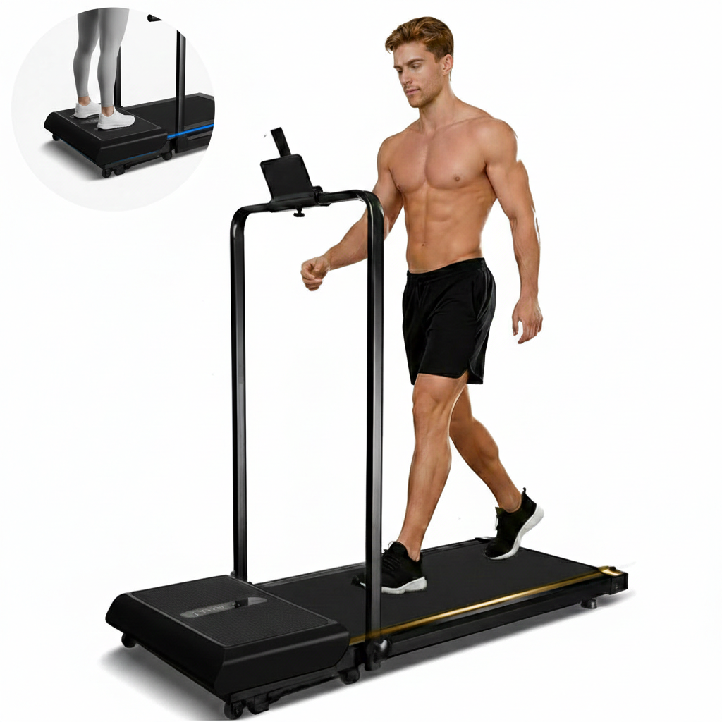 Treadmill with Vibration Plate