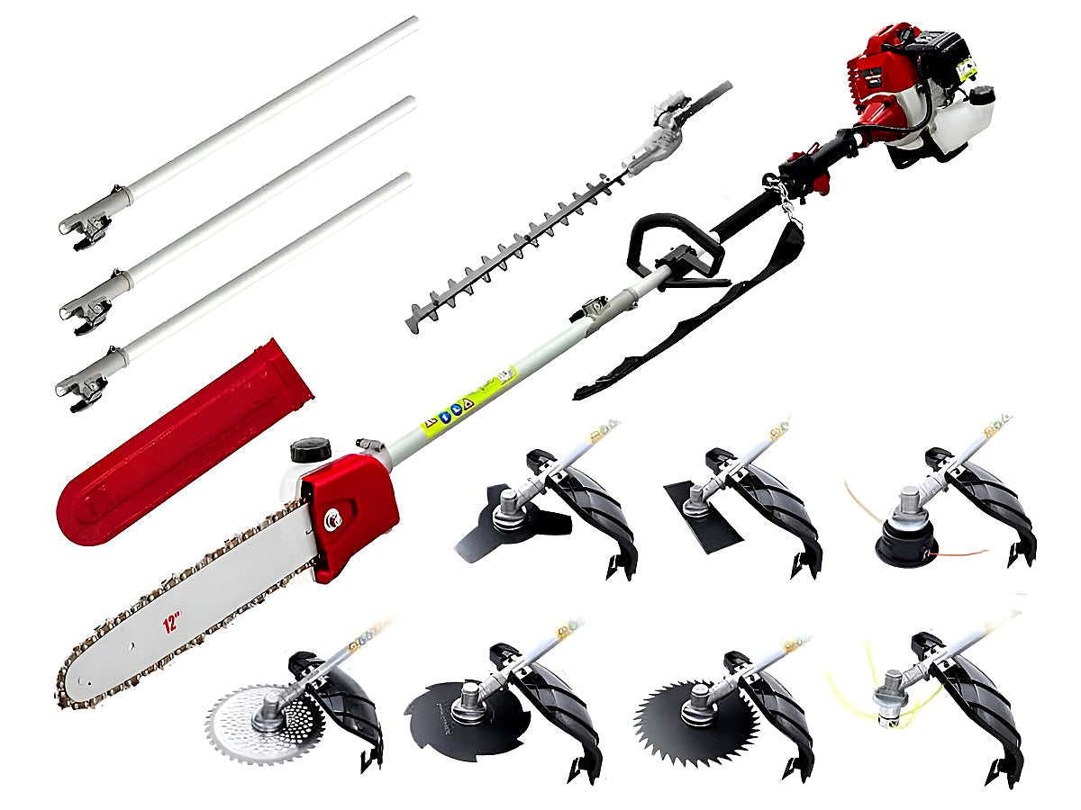 High-Powered Brush Weed Cutter Saw Hedge Trimmer 10 in 1