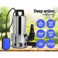 Thumbnail for 1100W Submersible Water Pump