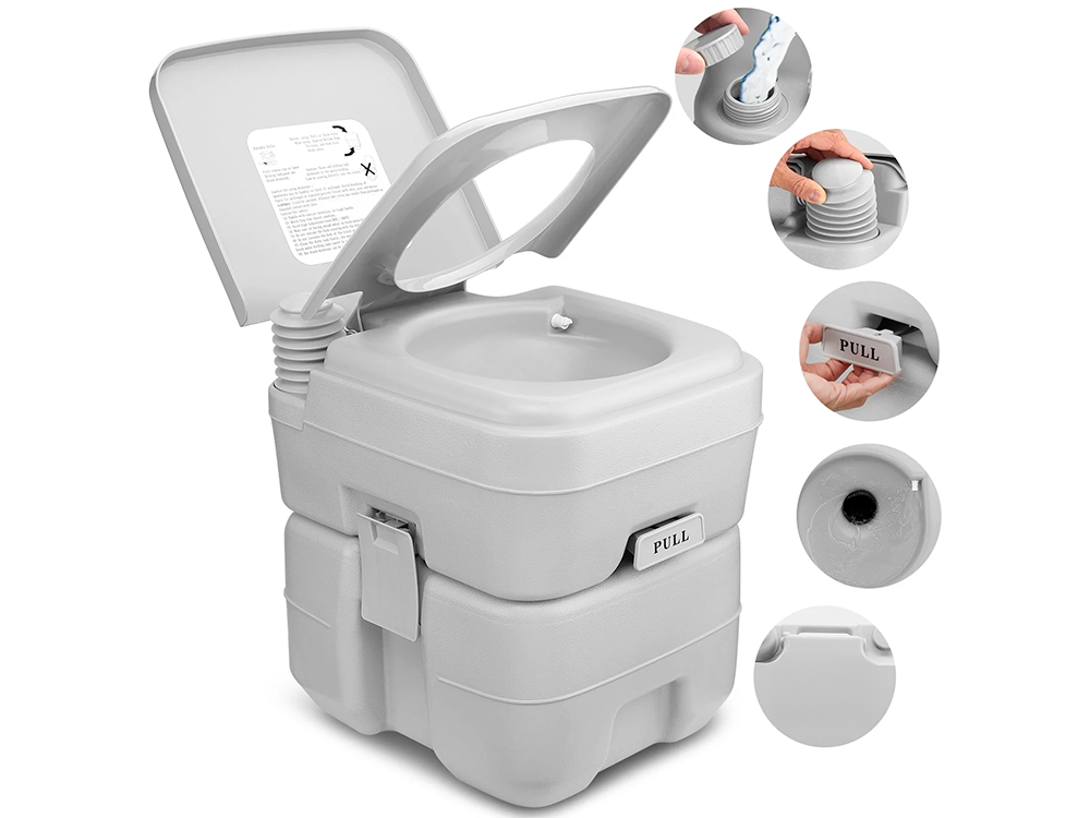 Portable Toilet for Camping 20L