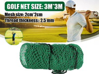Thumbnail for 3x3M Golf Practice Net Golf Training Mesh Netting