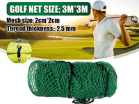 Thumbnail for 3x3M Golf Practice Net Golf Training Mesh Netting