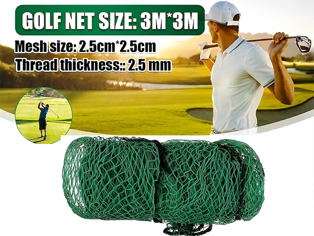 3x3M Golf Practice Net Golf Training Mesh Netting