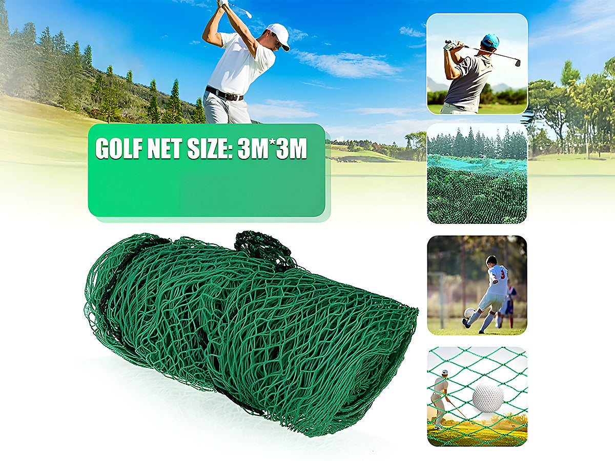 3x3M Golf Practice Net Golf Training Mesh Netting