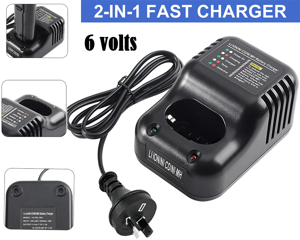 Charger LED display showing charging status