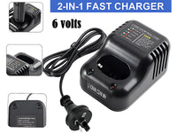 Thumbnail for Paslod Battery Charger with 2 Batteries 3AH