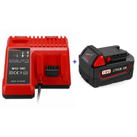 Thumbnail for Compatible Replacement Milwaukee 18V 4AH Battery with Milwaukee Battery Charger