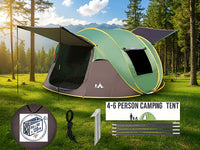 Thumbnail for Camping Tent 4-6 Person Pop Up