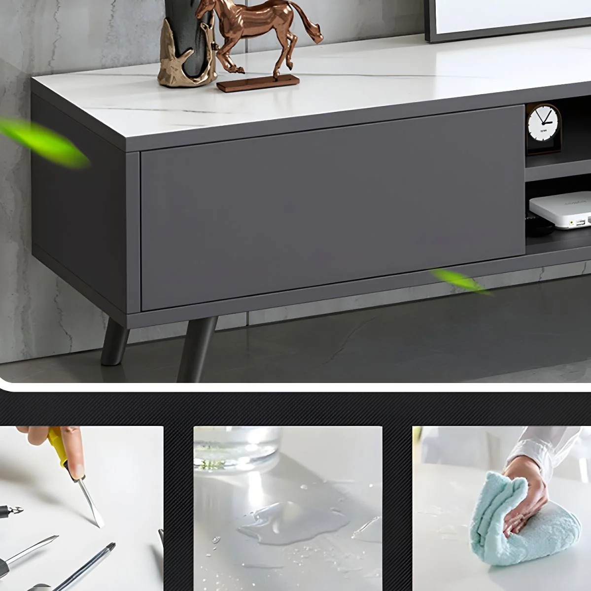 Living Room TV Cabinet Consoles Cabinet Entertainment Unit