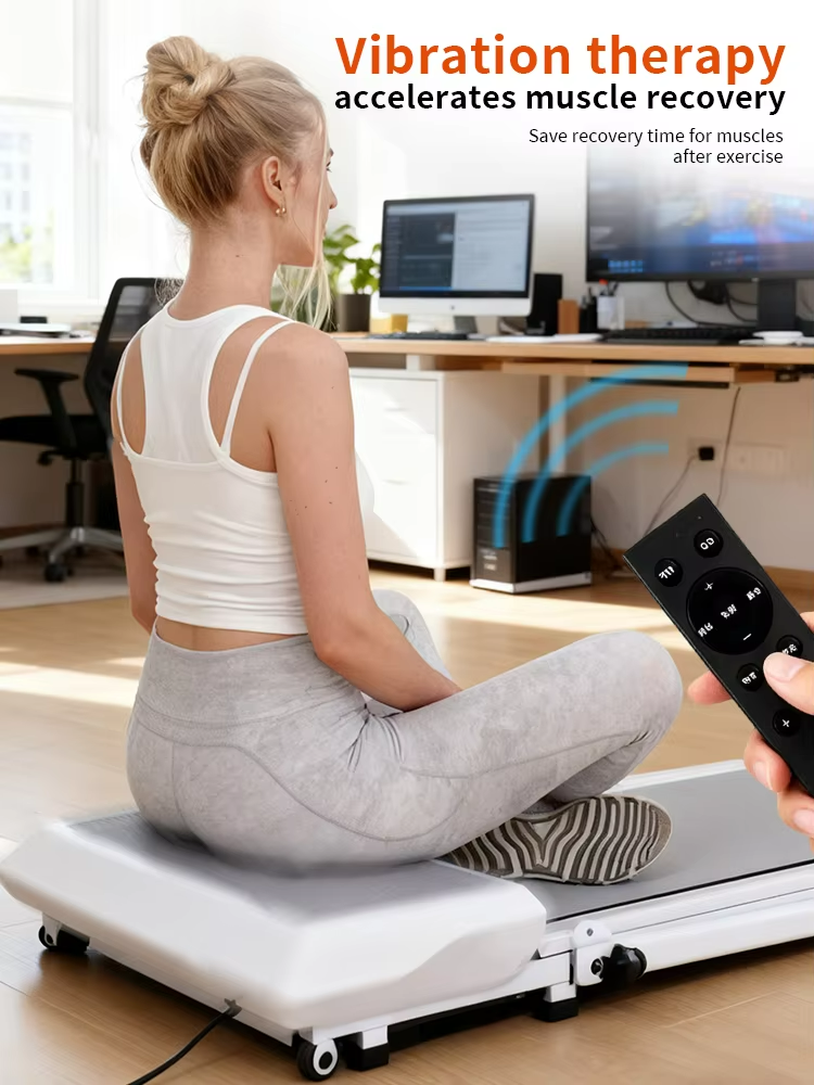 Treadmill with Vibration Plate