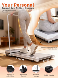 Thumbnail for Treadmill with Vibration Plate