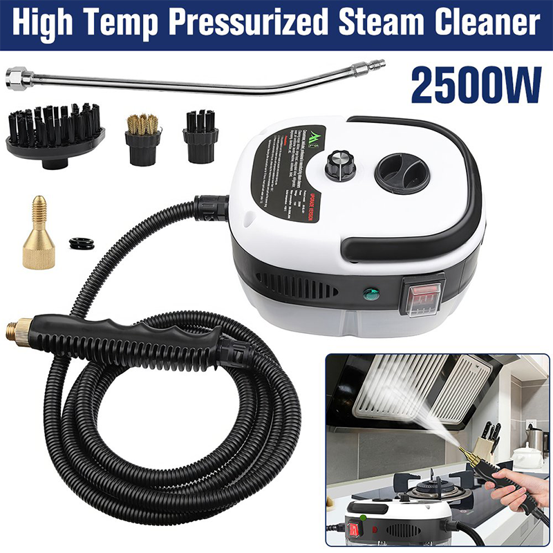 Handheld 2500W Steam Cleaner High Temperature Pressurized