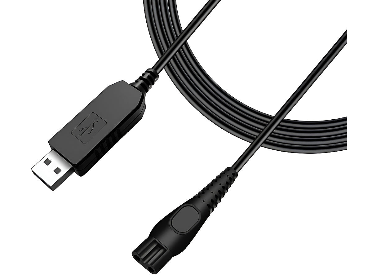 USB Charger Cable for Philips Shaver 15V