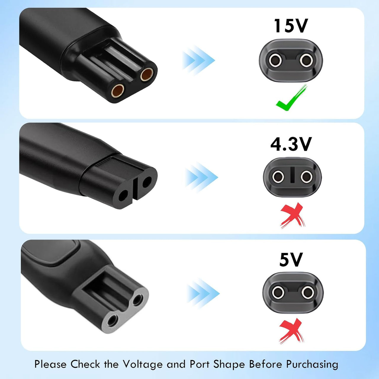 USB charger cable connected to power bank
