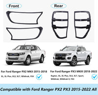 Thumbnail for Headlight & Tail Light Covers for Ford Ranger 2015-2022