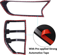 Thumbnail for Headlight & Tail Light Covers for Ford Ranger 2015-2022