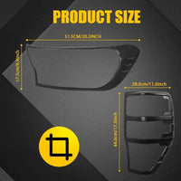 Thumbnail for Headlight & Tail Light Covers for Ford Ranger 2015-2022