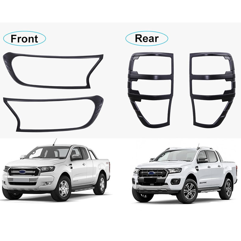Headlight & Tail Light Covers for Ford Ranger 2015-2022
