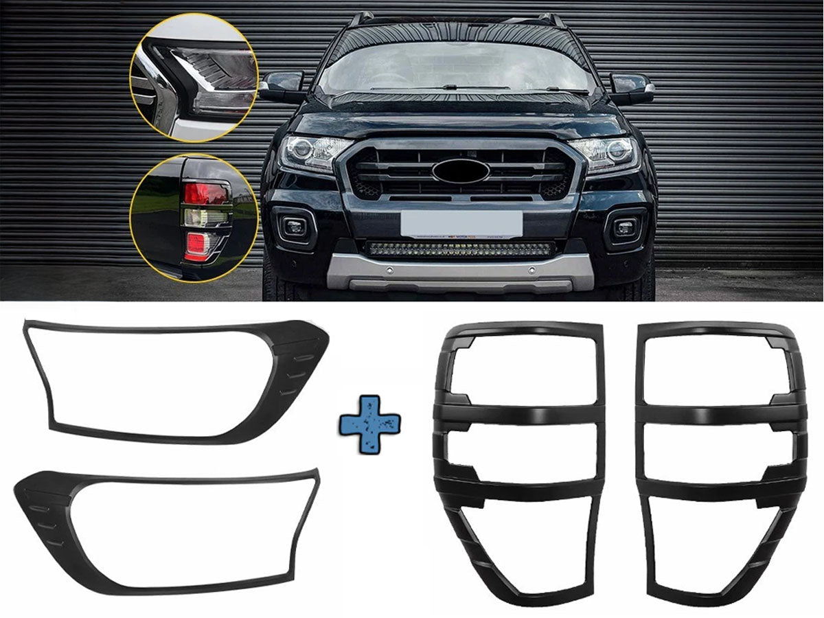 Headlight & Tail Light Covers for Ford Ranger 2015-2022