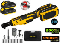 Thumbnail for Electric ratchet wrench 38 inch with battery pack