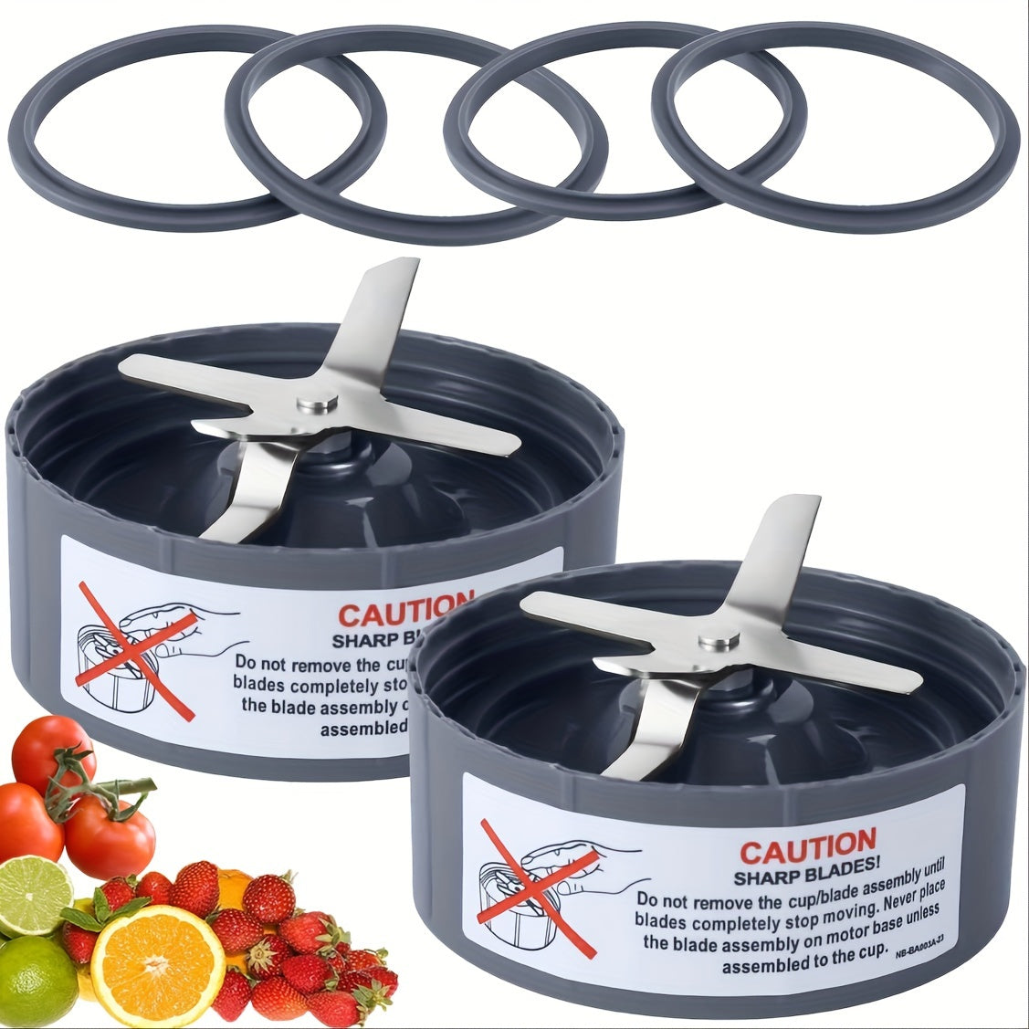 Nutribullet Blade 600W 900W With Seals Replacement