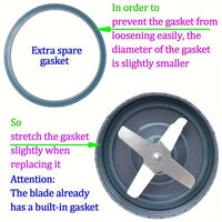 Thumbnail for Nutribullet Blade 600W 900W With Seals Replacement