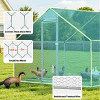 Thumbnail for Outdoor Chicken Coop 8Mx3Mx2M