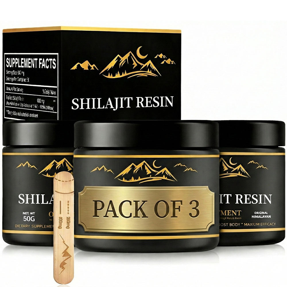 Organic Shilajit resin 150g jar Himalayan origin