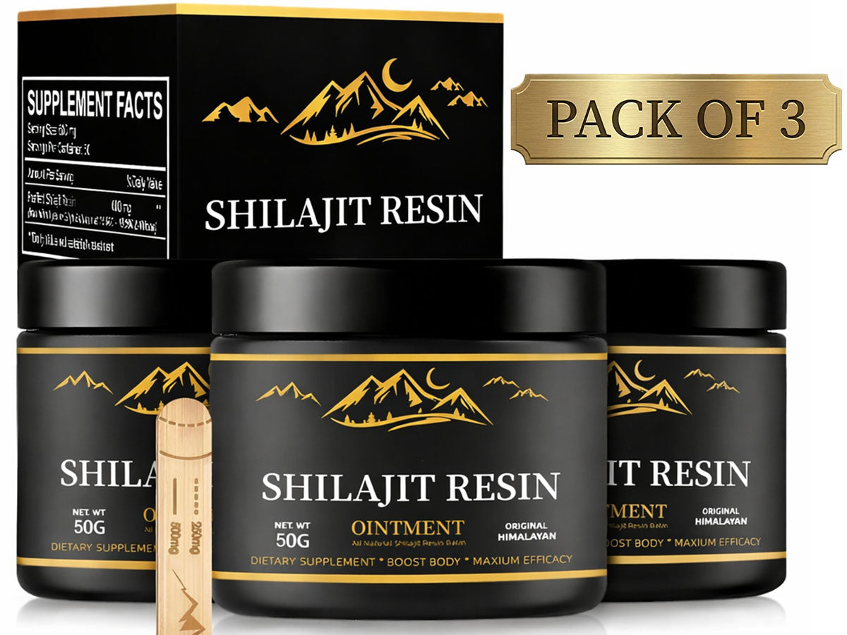 Shilajit resin with natural minerals