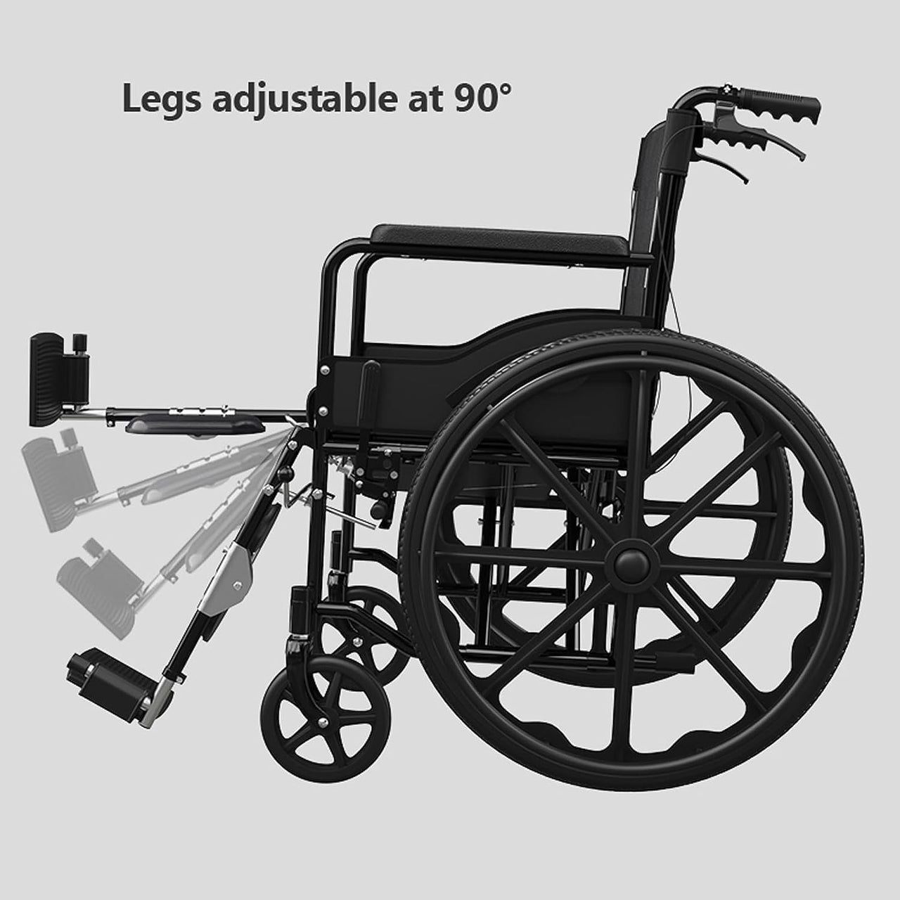 Wheelchair Foldable Lightweight Wheel Chair