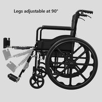 Thumbnail for Wheelchair Foldable Lightweight Wheel Chair