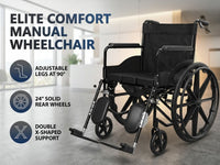 Thumbnail for Wheelchair Foldable Lightweight Wheel Chair
