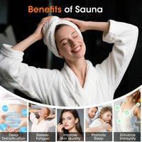 Thumbnail for Portable Steam Sauna Personal Home Spa 2 Person Sauna