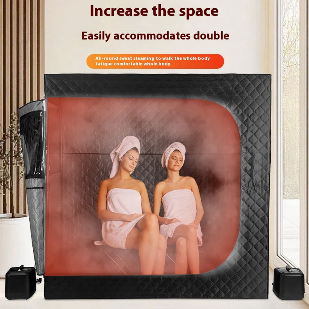 Portable Steam Sauna Personal Home Spa 2 Person Sauna