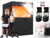 Thumbnail for Portable Steam Sauna Personal Home Spa 2 Person Sauna