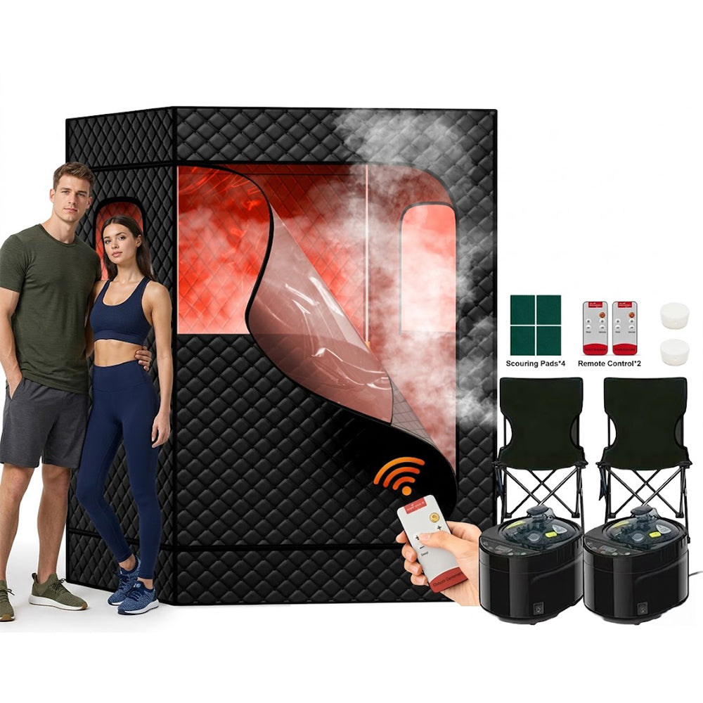 Portable Steam Sauna Personal Home Spa 2 Person Sauna
