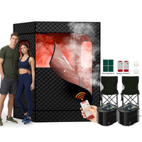 Thumbnail for Portable Steam Sauna Personal Home Spa 2 Person Sauna
