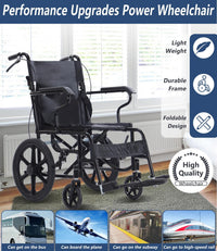 Thumbnail for Wheelchair Folding Wheel Chair