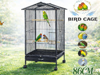 Thumbnail for Large Bird Cage Parrot Cage with Stand Carrier