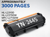 Thumbnail for Compatible Brother TN2445 - Black Toner Cartridge