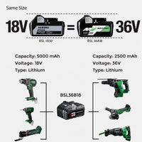 Thumbnail for HiKOKI MultiVolt Battery
