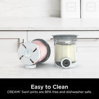 Thumbnail for 2Pcs Ice Cream Pints and Lids Compatible with NC700 Series Ninja