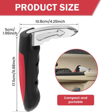 Thumbnail for 2pcs Car Door Assist Handle Emergency Tool Window Breaker with Cutter