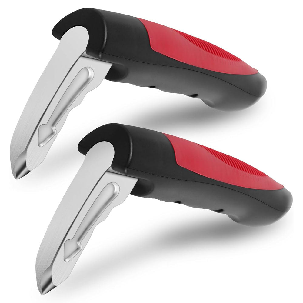 2pcs Car Door Assist Handle Emergency Tool Window Breaker with Cutter