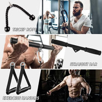 Thumbnail for Fitness Pulley Cable System for Home Gym Weight Lifting