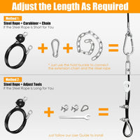 Thumbnail for Fitness Pulley Cable System for Home Gym Weight Lifting