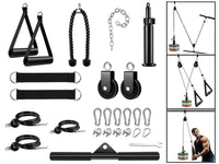 Thumbnail for Fitness Pulley Cable System for Home Gym Weight Lifting