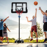 Thumbnail for Basketball Hoop with stand height adjustable Hoop 3.05m